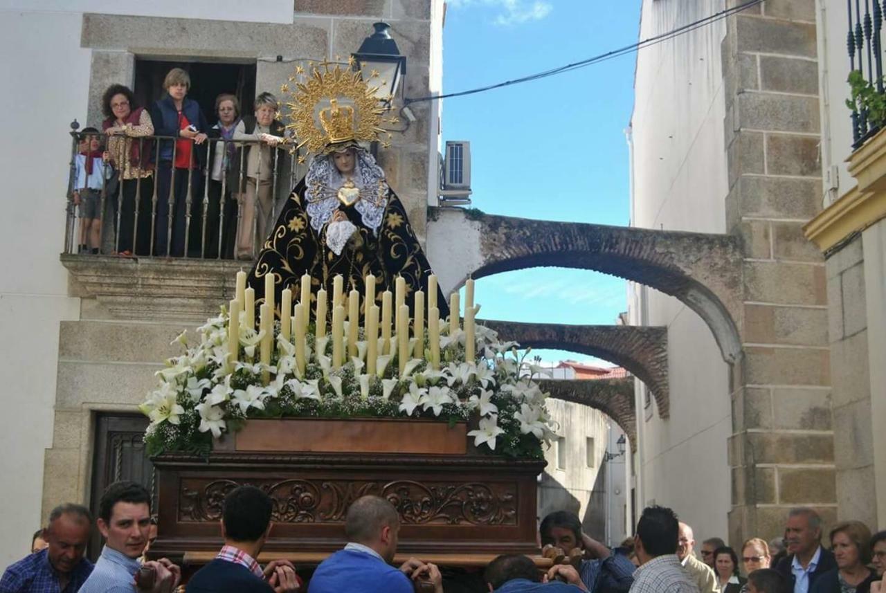 Apartamentos Andrada Casar de Cáceres Esterno foto